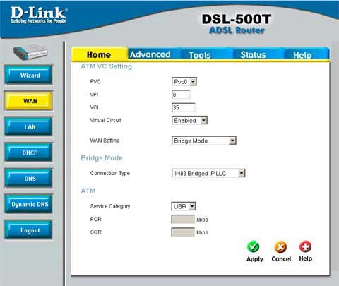 Настройка ростелеком dsl 500t