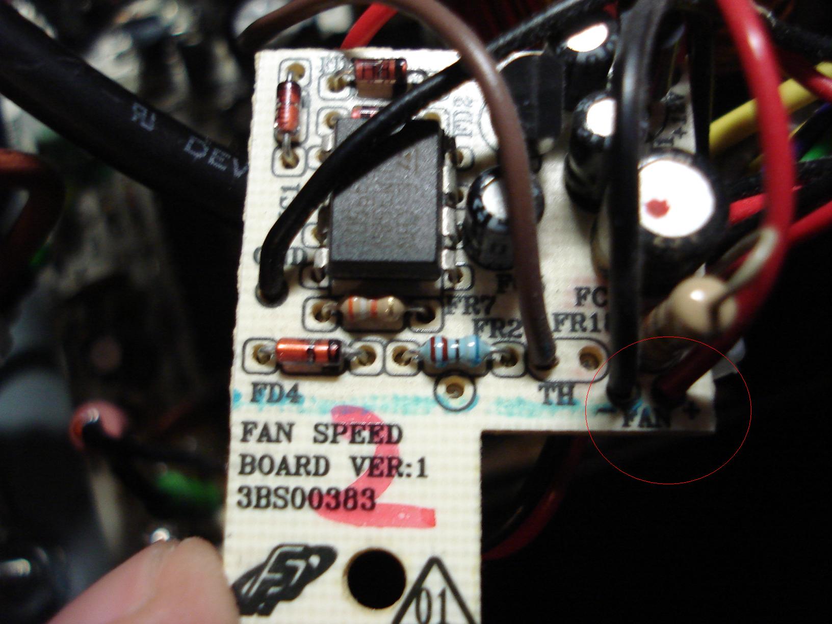 Fan speed board ver 1 и 3bs00383xxgp схема подключения